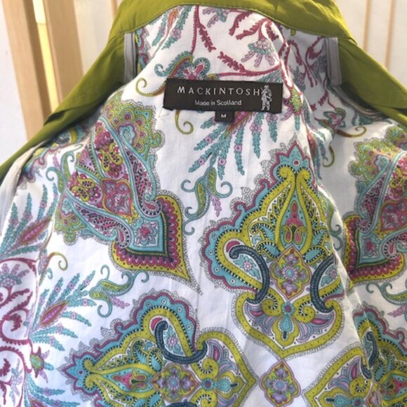 Mackintosh Scotland Trench Coat - Size M - Picture 5 of 9